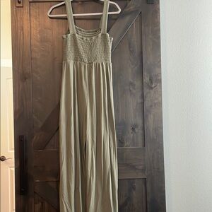 Elegant Beige Jumpsuit